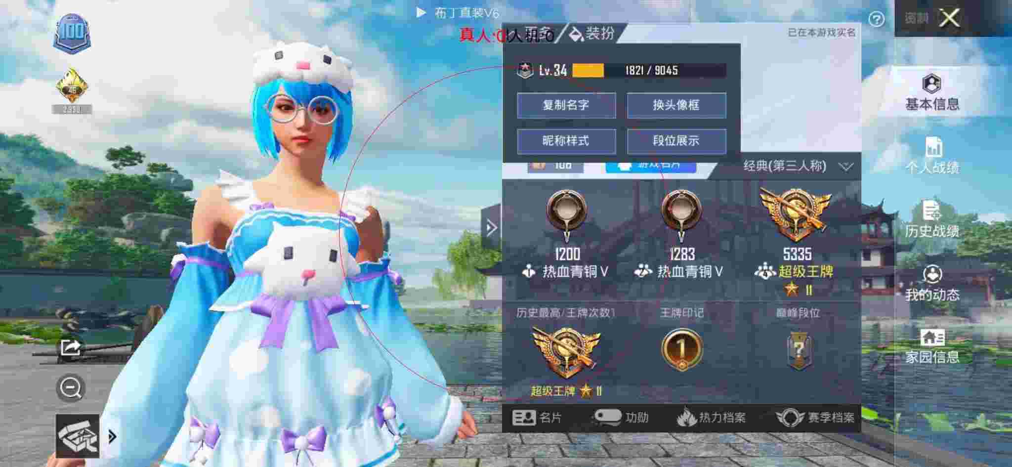 和平精英布丁直装透视 - 和平精英挂件图片大全高清无水印辅助预览图